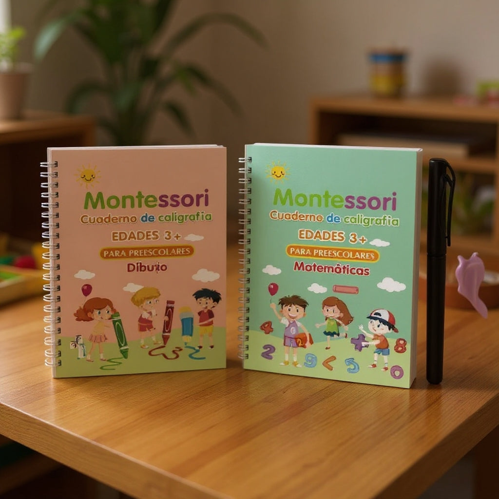 Aprende Jugando – Cuadernos Mágicos para Niños