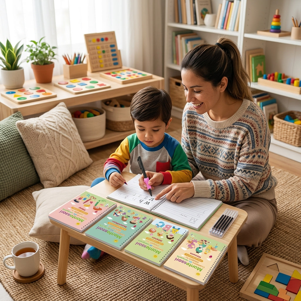 Aprende Jugando – Cuadernos Mágicos para Niños