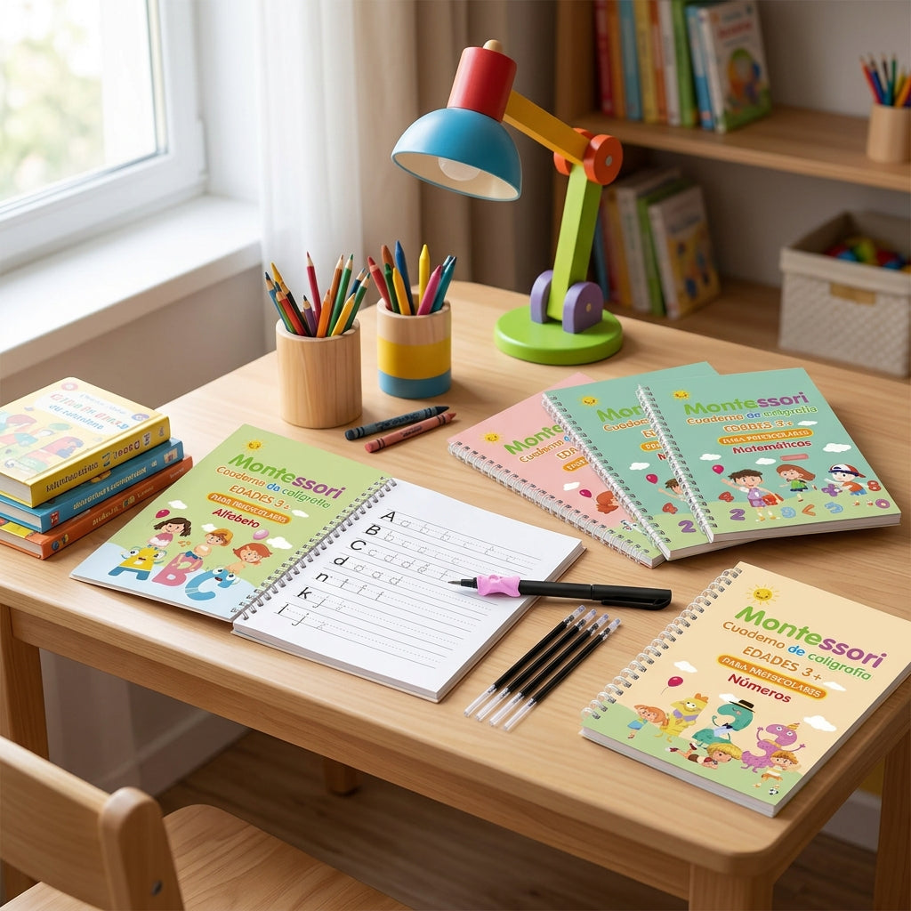 Aprende Jugando – Cuadernos Mágicos para Niños