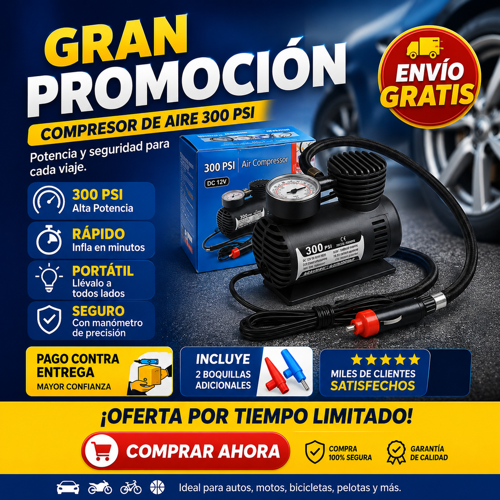 Mini Compresor De Aire - Air Compressor