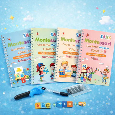 Aprende Jugando – Cuadernos Mágicos para Niños