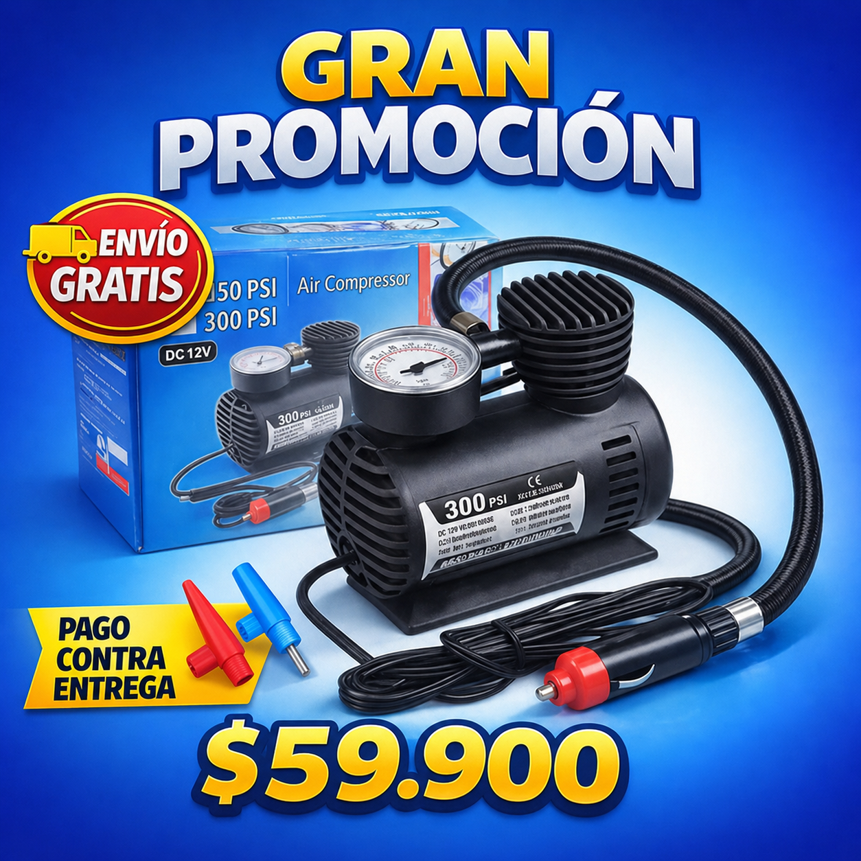 Mini Compresor De Aire - Air Compressor