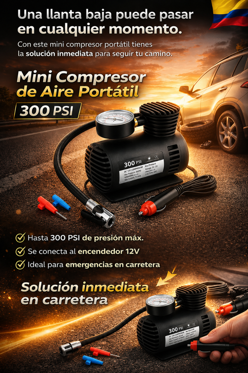 Mini Compresor De Aire - Air Compressor