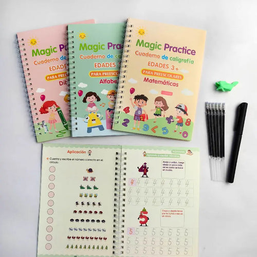Aprende Jugando – Cuadernos Mágicos para Niños
