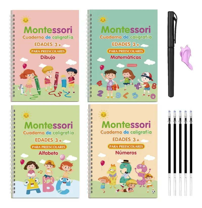 Aprende Jugando – Cuadernos Mágicos para Niños