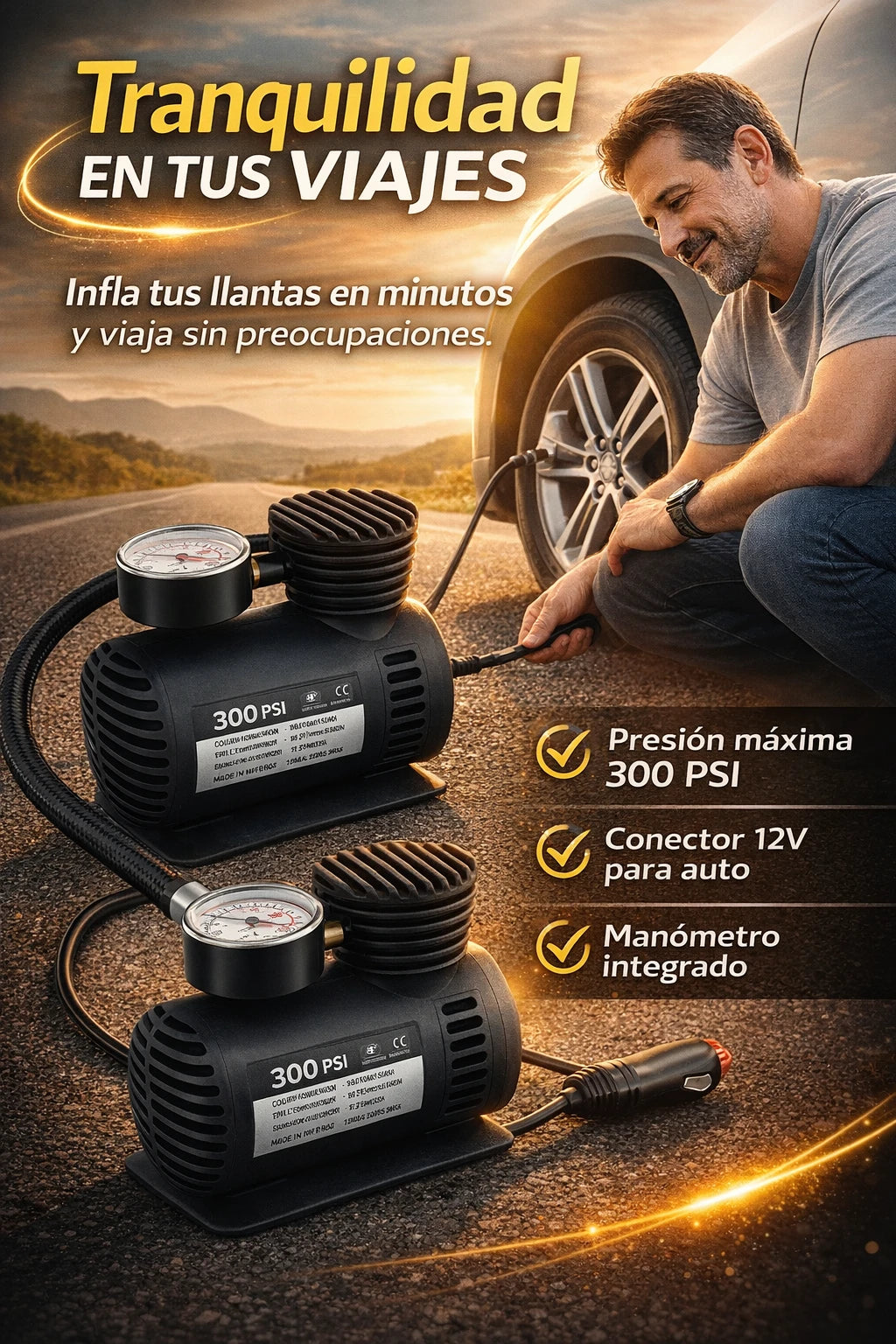 Mini Compresor De Aire - Air Compressor